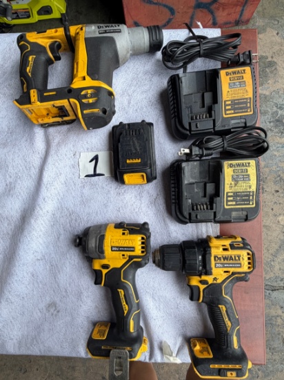 Dewalt 20V Max Brushless Cordless Tool Set