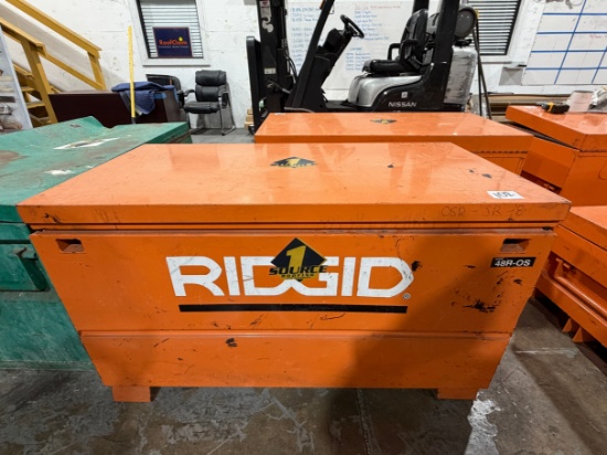 Ridgid Model# 48R-OS Jobsite Storage Box