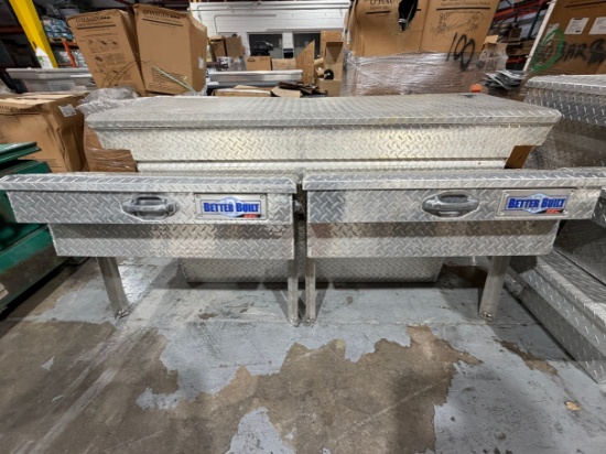 Better Built SEC Aluminum Diamond Cut Truck Tool Box