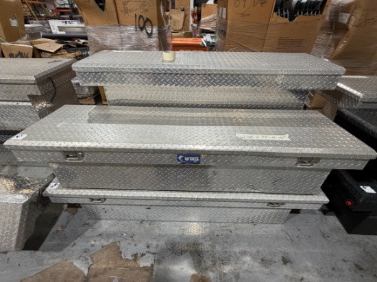 UWS Aluminum Diamond Cut Truck Tool Box