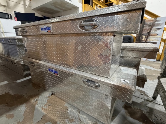 Better Built SEC Aluminum Diamond Cut Truck Tool Box