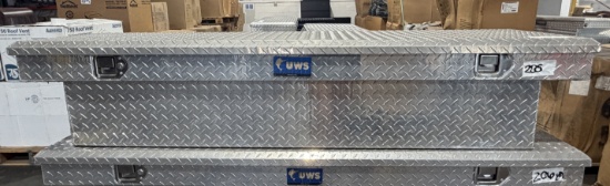 UWS Aluminum Diamond Cut Truck Tool Box