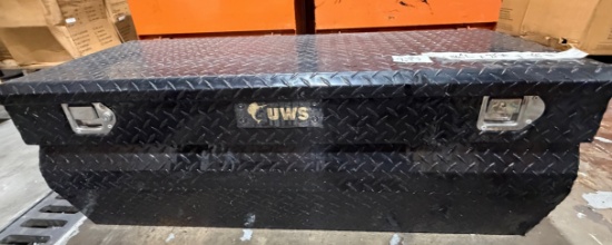 UWS 48" Black Diamond Plate Truck Toolbox