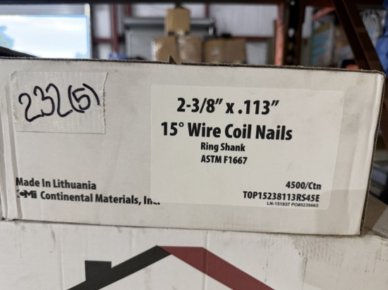 TopShield 2-3/8" Ring Shank Coil Nails