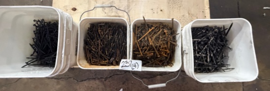Assorted 4" & 5" Roofing Screws