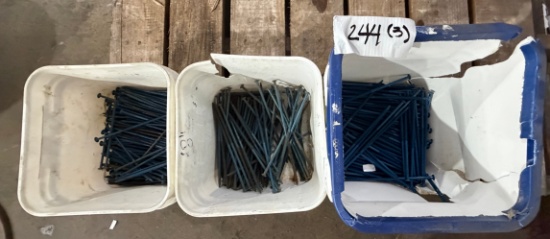 Assorted 6", 7" & 9" Roofing Screws