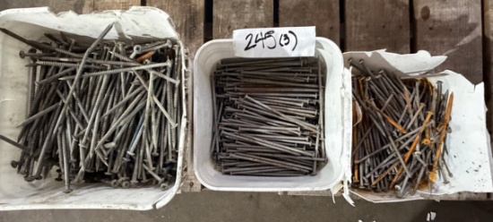 Assorted 6" Roofing Screws