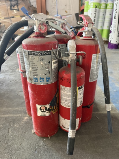Assorted Commercial Fire Extinguishers