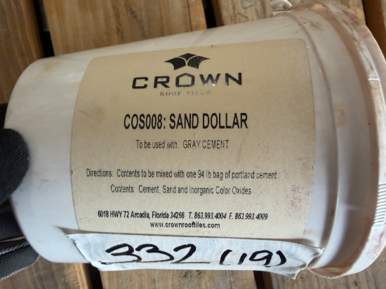 Crown Sand Dollar Roof Tile Color