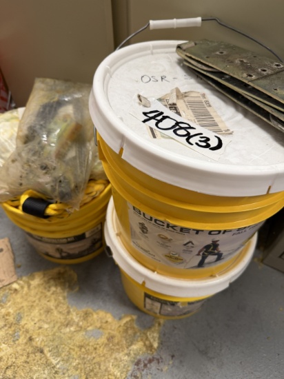 Bucket of Safe-Tie Fall Protection Kits