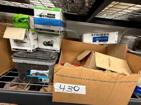 Assorted Roofing Plastic Cap Nails & Fasteners