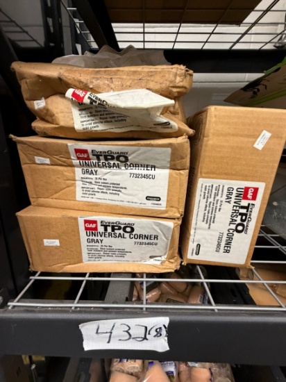 GAF EverGuard TPO Universal Corners - Gray