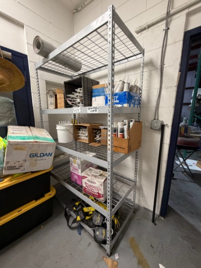 Heavy-Duty Metal Wire Shelving Unit