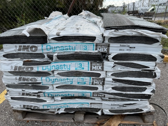 IKO Dynasty Frostone Grey Architectural Shingles