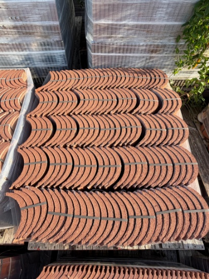 Crown Mission Terra Cotta Universal Trim Roof Tile