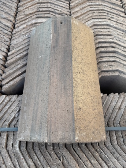 Eagle Arcaia Canyon Brown Concrete Ridge Tiles