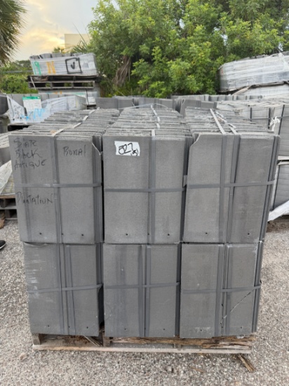 Boral Plantation Slate Black Antique Tile
