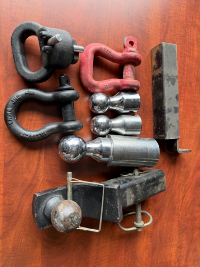 Trailer Hitch Balls, Shackles & Receivers