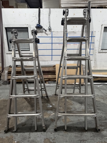 Louisville Ladder Multi-Purpose Aluminum Folding Ladder