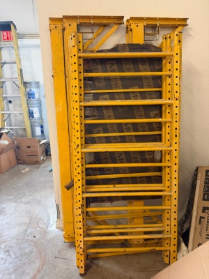 Yellow 2 Level Scaffold