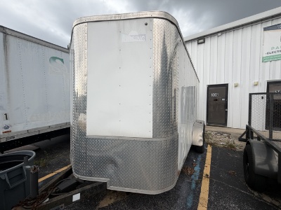 Arising Enclosed Tandem-Axle Trailer