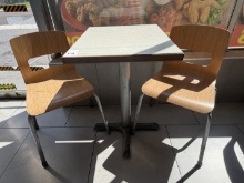 (2) Tables & (4) Chairs