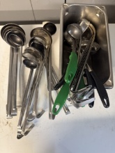 Large Lot of Assorted Ladles