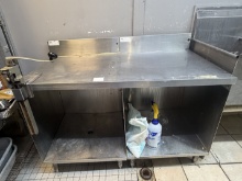 Glasstender S.S. Prep Station w. #10 Can Opener