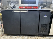 Ascend JBB-58 Two Door Bar Back Cooler
