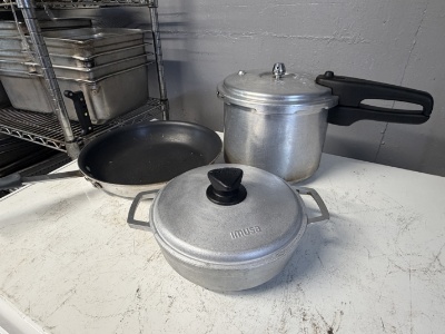 Assorted Cookware - Pressure cooker & More