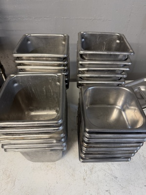 Assorted 1/6 Size Insert Pans