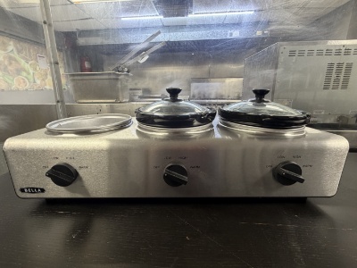 Bella Triple Clow Cooker / Buffet Server