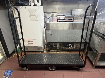 Steel U-Boat Platform Stock Cart