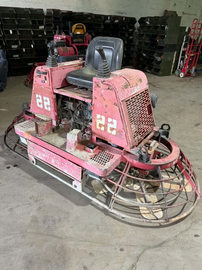 Allen Ride On Diesel Concrete Finisher