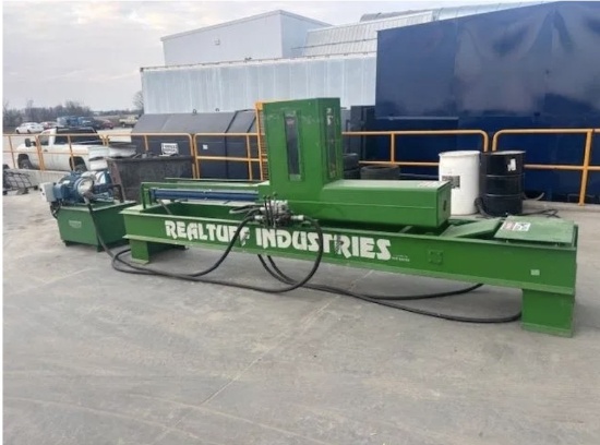 Real Tuff Industries Hydraulic Baler with Electric Motor