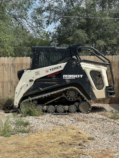 Terex R350T with Fecon Mulcher