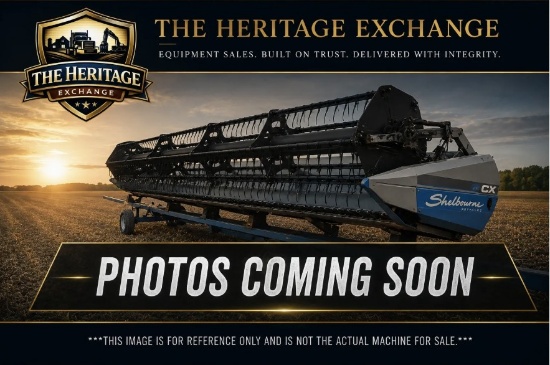 CX Shelbourne Reynolds 28' Header – Good Condition – Field Ready