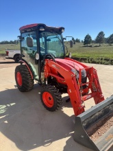2021 KIOTI CK2510HCB Compact Tractor with Cab & Attachments