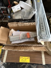 Assorted Drawer Slides, Cabinet Hardware & Installation Accessories