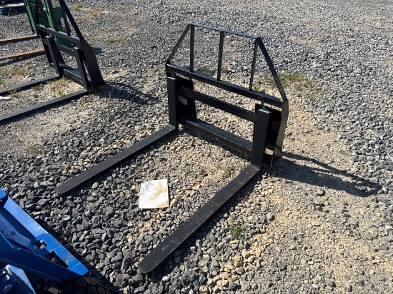 New 48 inch Skid Steer Pallet Forks
