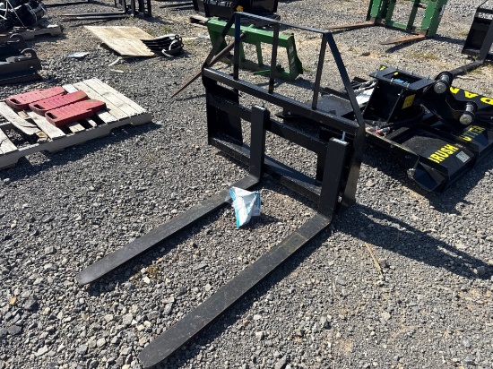 New 48 inch Skid Steer Pallet Forks