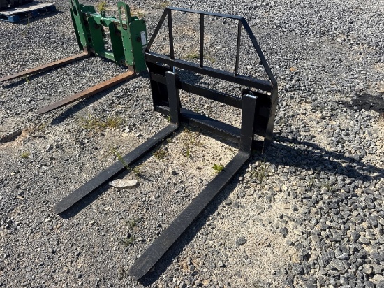 New 48 inch Skid Steer Pallet Forks