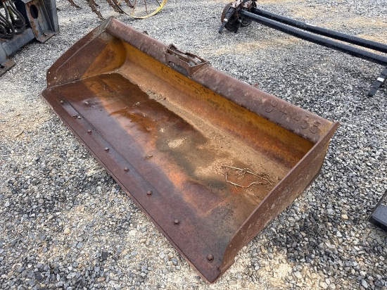 Skid Steer 78 inch Smooth Bucket