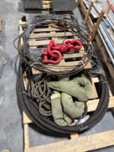 Heavy Duty Rigging cables and shackles