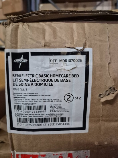 Medline Semi-Electric and Full Electric Homecare Beds
