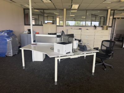Entirety of office/conference room/and kitchen furniture