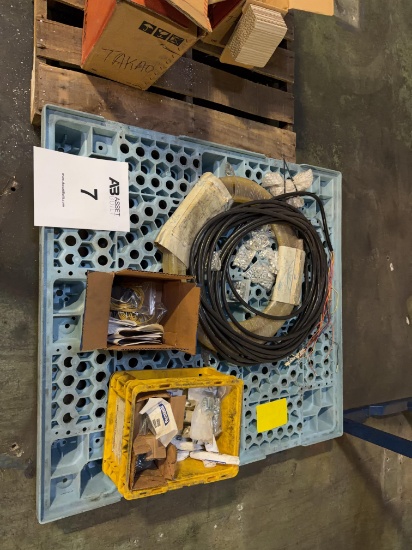 Assorted Coiled Wiring & Spare Parts