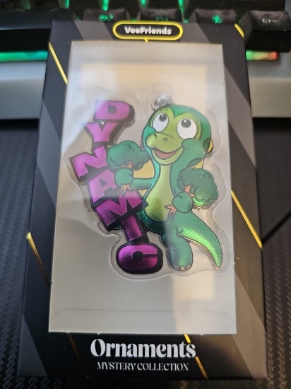 Dynamic Dinosaur VeeFriends 2024 Ornament Brand New! Sealed Box! Gary Vee