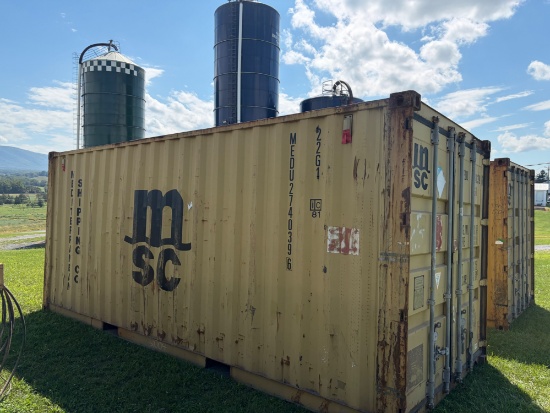 20 foot shipping container