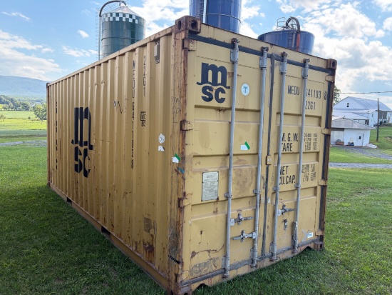 20 foot shipping container